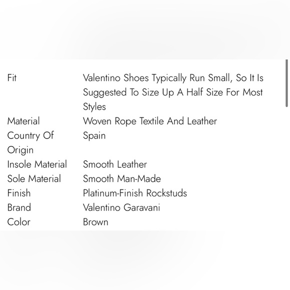 Valentino Rockstud Rope Sandals size 38 - Orig. $1090 - Picture 10 of 10